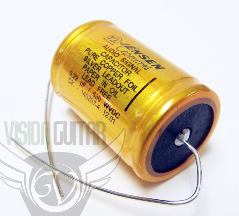 NEW! Jensen Copper Foil PAPER IN OIL Cap .33 uF Capacitor 630v eBay