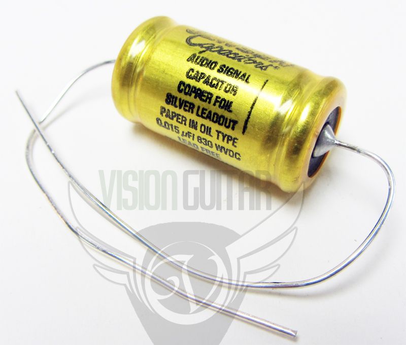 NEW! Jensen Copper Foil PAPER IN OIL Guitar Cap .015 uF Capacitor 630v