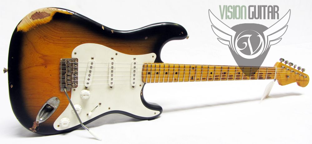 有关以下物品的详细资料: nash guitars strat model s-57 relic aged