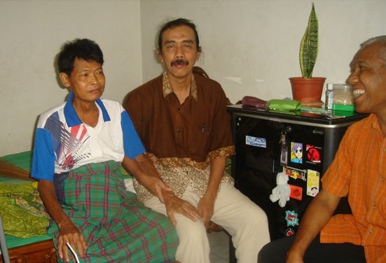 Jiyono Bersama Bambang Haryanto dan Singgih Siworo, Wonogiri, 4 Oktober 2012