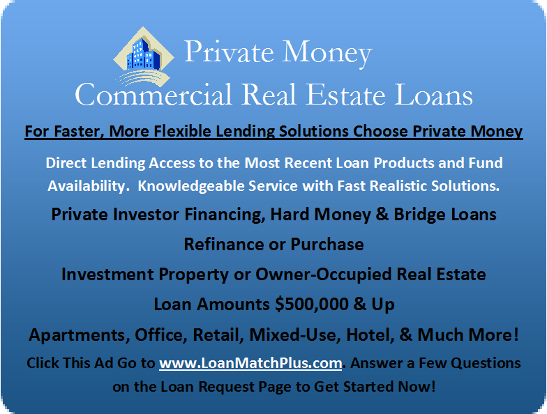 Private Money Commercial Real Estate Loans, Direct Private Money Lending Solutions for Faster, More Flexible Commercial Financing