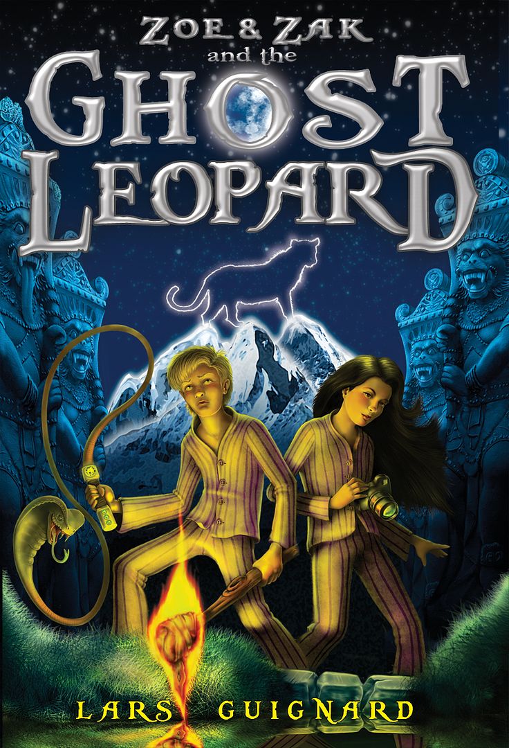 Zoe & Zak and the Ghost Leopard Book Cover