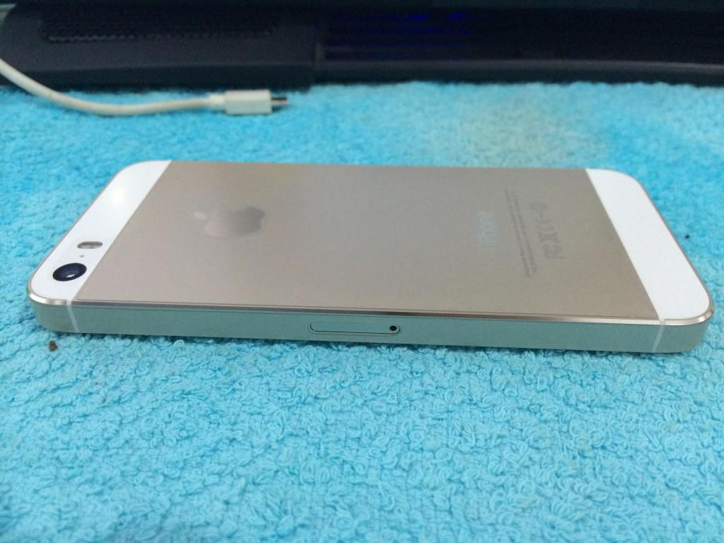 Dính xương bán lổ iPhone 5s 16 Gold & 2 cây 5g 16g đen bệnh nhẹ - 1