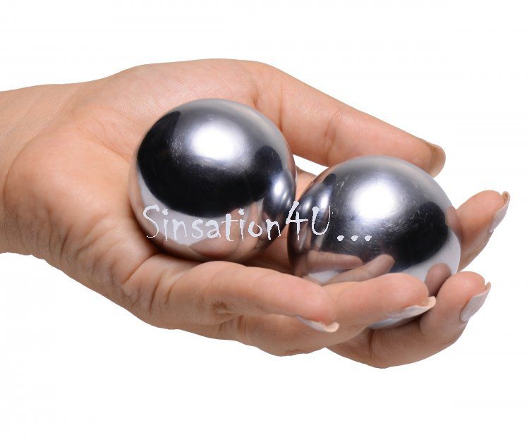 Titanica Extreme STEEL Orgasm Balls Ben Wa BenWa Kegel Vaginal