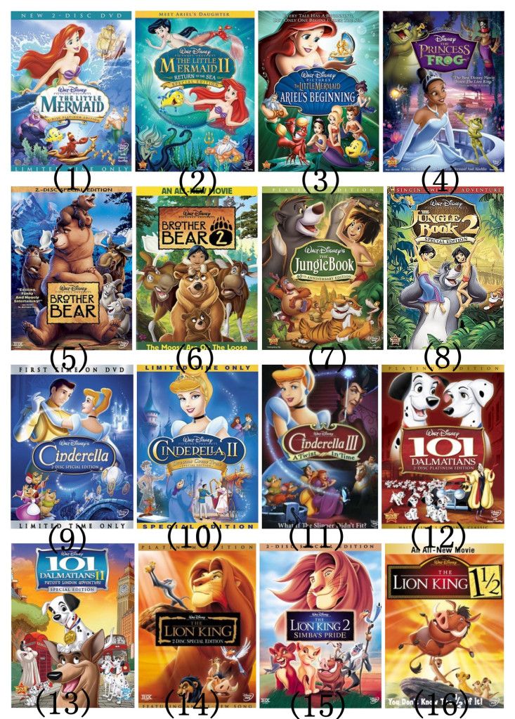 Disney DVD lot of 5 Classic and New Disney Children's Movies eBay