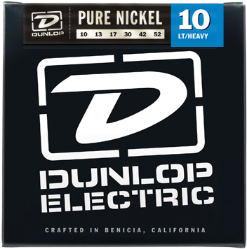 Sets Dunlop Pure Nickel Steel Electric Guitar String Set 10 52 Gauge