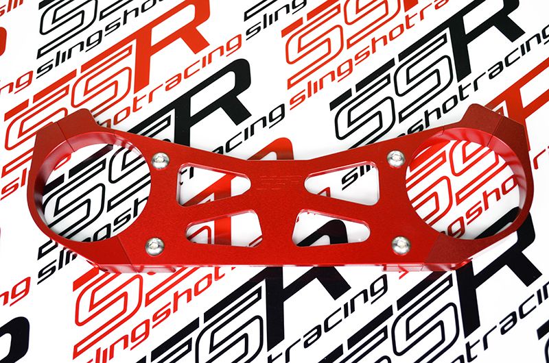 Blue Kawasaki ZRX 1200 ZRX1200 ZRX1200R ZZR1200 FRONT Fork Suspension Brace Stabilizer