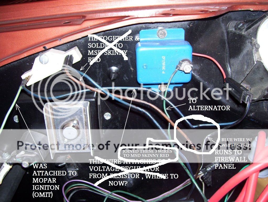 msd ignition and voltage regulator - Mopar Forums msd 6al wiring diagram for mopar 